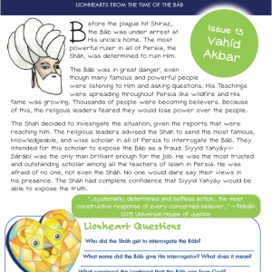 Volume 2 Issue 13 Feast Pages for Kids