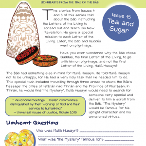 Volume 2 Issue 15 Feast Pages for Kids